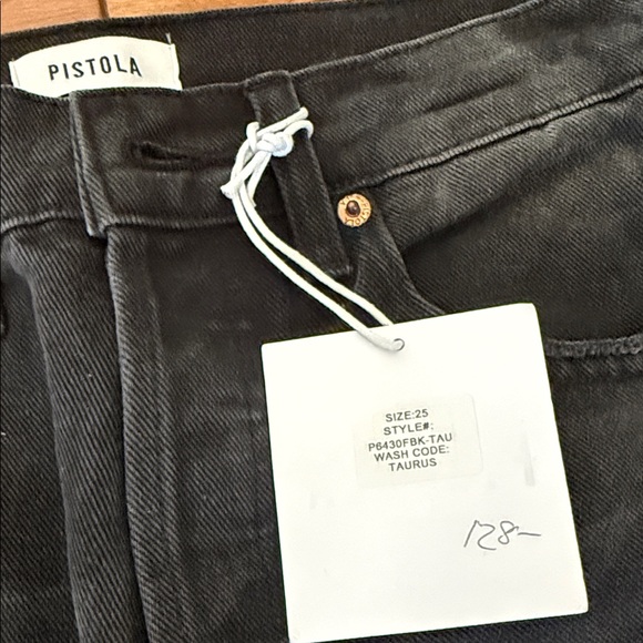 NWT Pistola Keaton HR Slim Straight Jean. Sz 25 - Picture 2 of 6